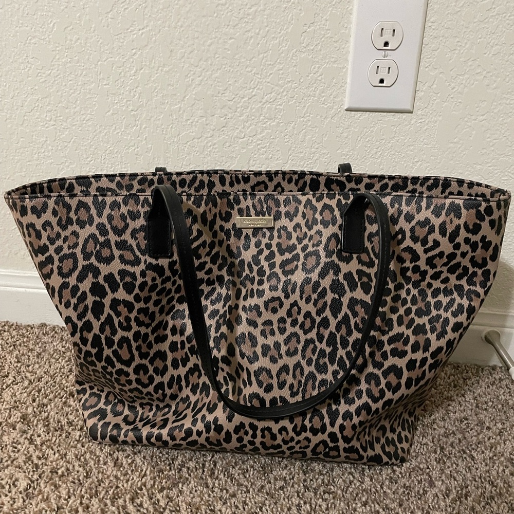 Kate Spade Leopard Print Tote